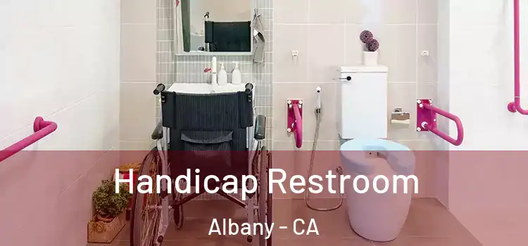 Handicap Restroom Albany - CA
